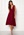 Goddiva Multi Tie Midi Dress Berry bubbleroom.no