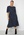 Happy Holly Eloise pleated dress Dark blue / Dotted bubbleroom.no