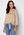 Happy Holly Juliette ss knot shirt Beige / Offwhite bubbleroom.no
