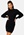 JDY Magda L/S Volume Sleeve Dress Black
 bubbleroom.no