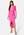 John Zack Long Sleeve Rouch Dress Hot Pink
 bubbleroom.no