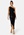 John Zack Sequin One Shoulder Sleeve Rouch Dress Black
 bubbleroom.no