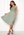 Moments New York Casia Pleated Dress Dusty green bubbleroom.no