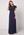 Moments New York Lea Frill Gown Navy bubbleroom.no