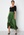 Object Collectors Item Sateen Wrap Skirt Fair Artichoke Green bubbleroom.no