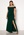 Goddiva Curve Off Shoulder Maxi Curve Dress Green bubbleroom.no