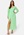 ONLY Amanda L/S Long Dress Summer Green AOP:Tan
 bubbleroom.no