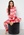 ONLY Xmas Pattern L/S Pullover High Risk Red bubbleroom.no