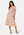 Pieces Josi SS V-Neck Midi Shirt Dress Ballerina AOP:Orange
 bubbleroom.no