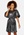SELECTED FEMME Sandy 3/4 Short Dress Black Detail:W SILVE
 bubbleroom.no
