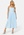 SELECTED FEMME Tulle Midi Dress Blue Heron
 bubbleroom.no