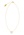 Marc Jacobs The Medallion Pendant 108 Cream/Gold bubbleroom.no