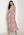 VILA Clarette V-Neck 3/4 Ankle Dress Desert Sage AOP:FLOW bubbleroom.no