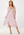 VILA Elegance S/S Wrap Dress Apricot Ice AOP: Wat
 bubbleroom.no