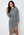 VILA Evie Detail Knit Dress Medium Grey Melange bubbleroom.no