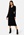 VILA Marla Collar L/S Knit Dress Black
 bubbleroom.no