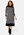 VILA Stripi Funnelneck Knit Dress Black Stripes:CLOUD
 bubbleroom.no