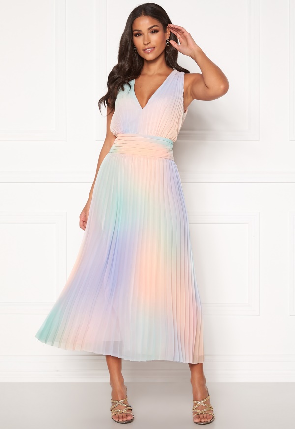 guess rainbow dress