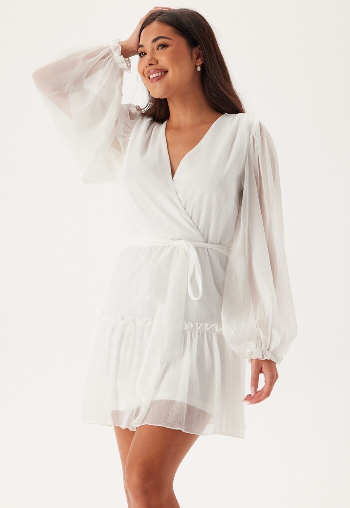 Bubbleroom Occasion Frill Balloon Sleeve Dress