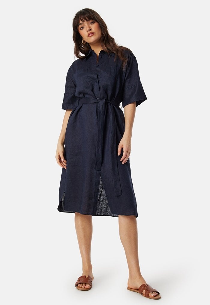 GANT Rel Linen SS Shirt Dress