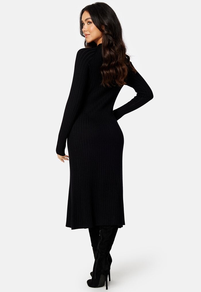 Happy Holly Yazmin fine knitted rib dress