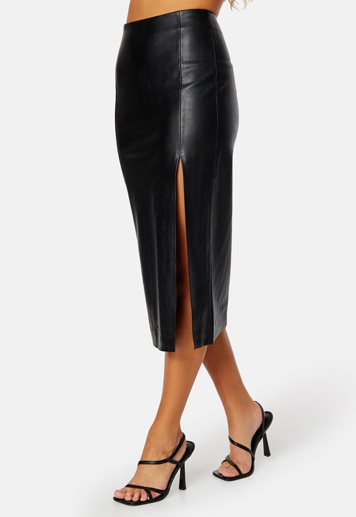 ONLY Hanna Faux Leather Skirt