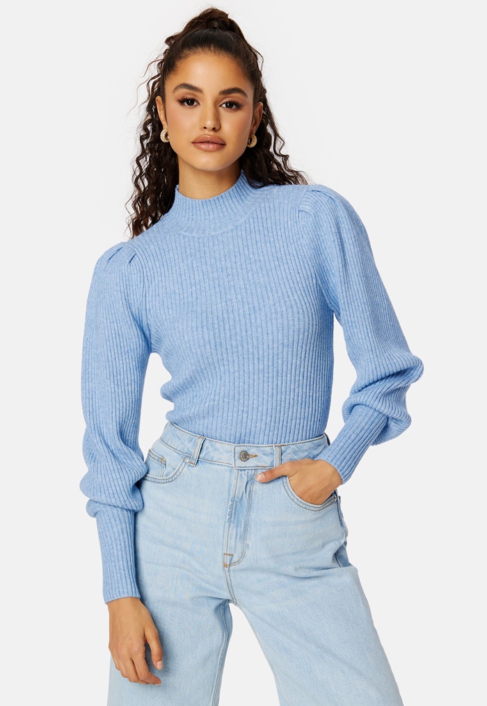 ONLY Katia L/S Highneck Pullover - Bubbleroom