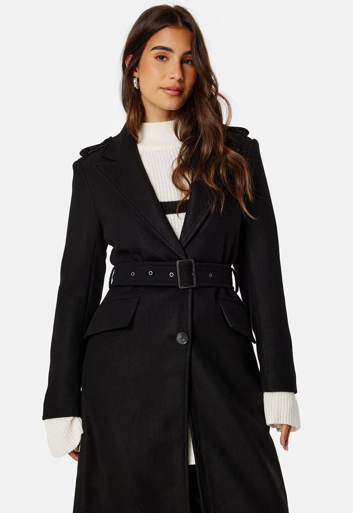 ONLY Sif Bubbleroom Belted Filippa - Life Coat