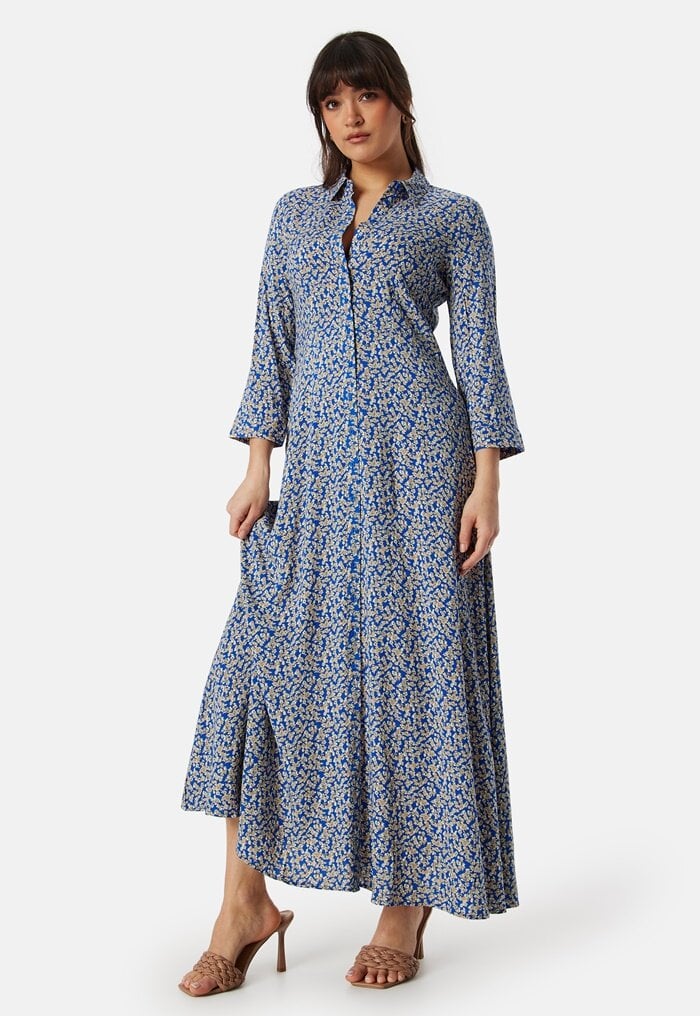 YAS Yassavanna Long Shirt Dress