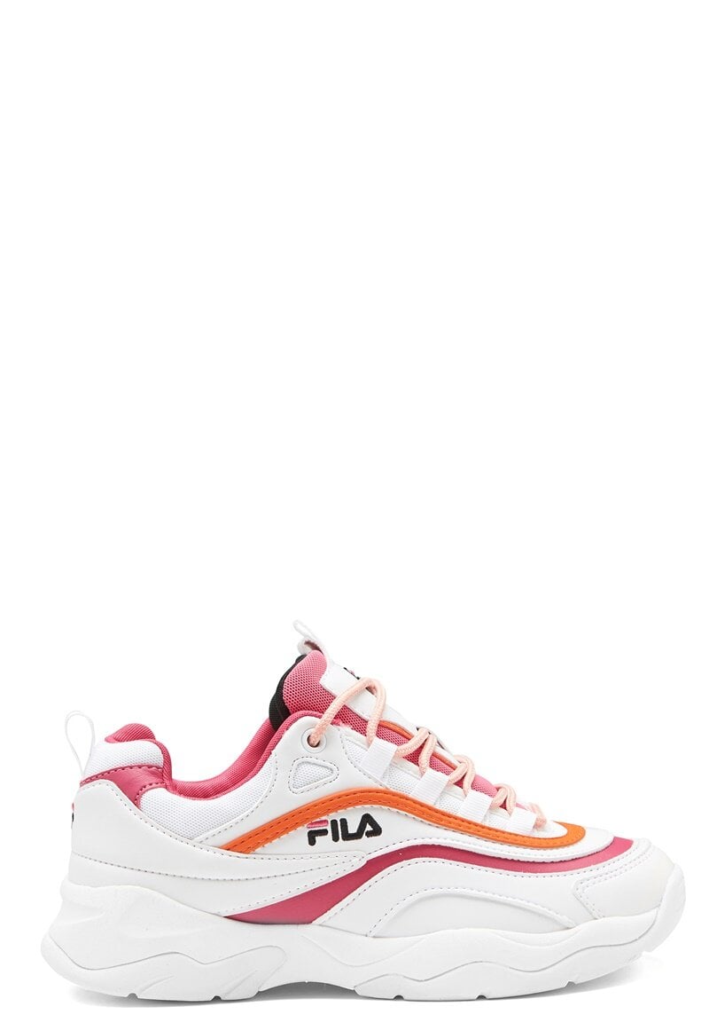 fila ray white pink mint