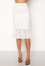 Lace flounce skirt