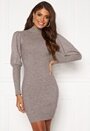 Knitted Puff Sleeve Dress