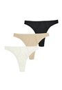 3-pack Beatrice Soft Thong