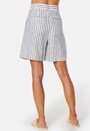 CC linen striped shorts