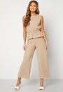 Lola pleated cropped trousers