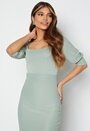 Maybelle puff sleeve dress