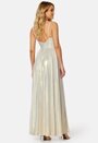 Siri Sparkling Pleated Gown