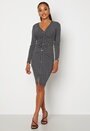 Gianina ruched button dress