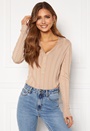 Anabelle Knitted collar Top