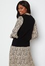 Malena S/L knit waistcoat