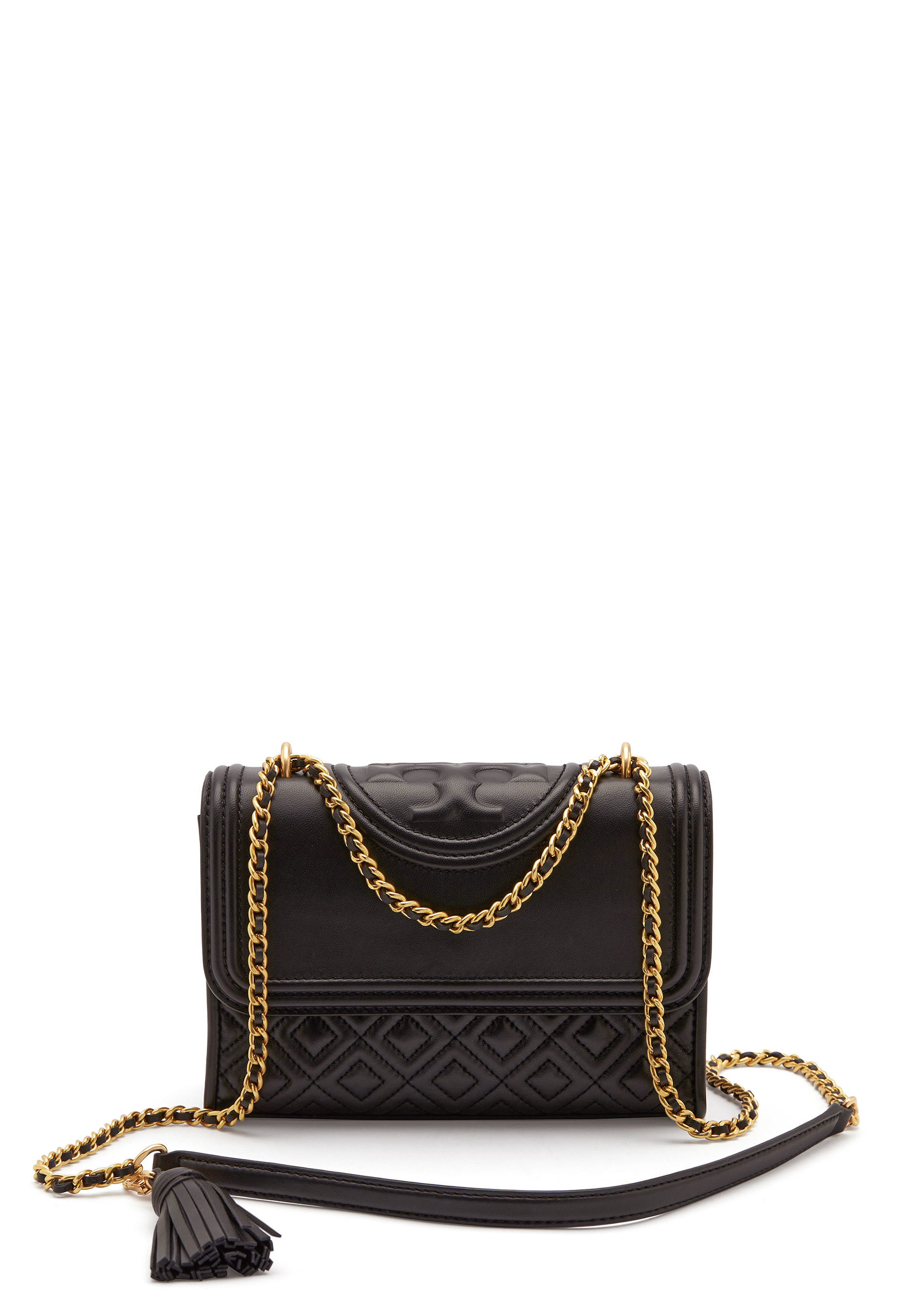 tory burch fleming black small